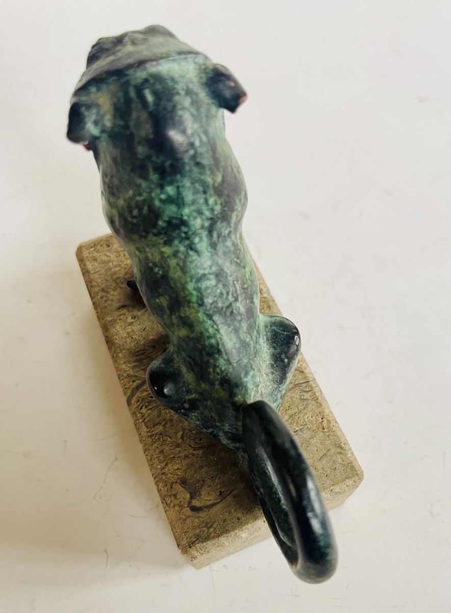 Chien Fu en bronze -photo-4